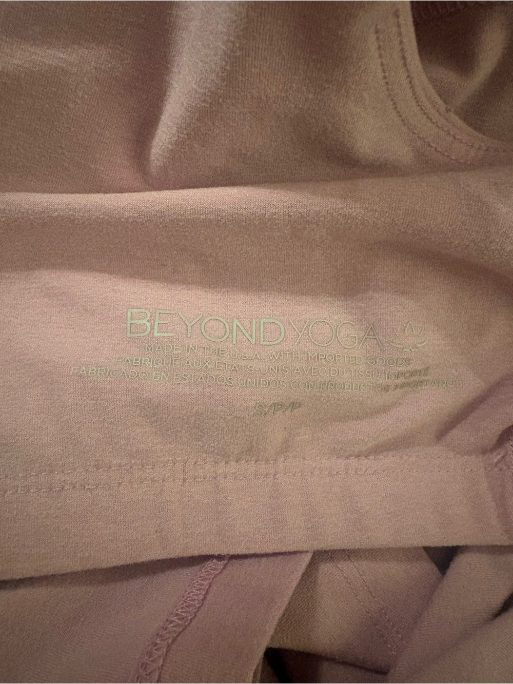 Beyond yoga space dye pink workout set - Picture 3 of 3